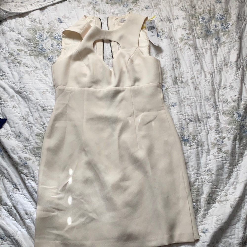 Whisper white BCBG generation dress